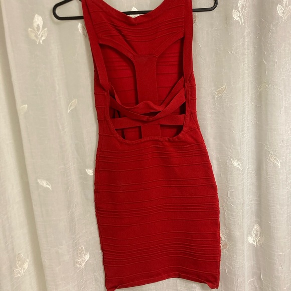 5 for $25! Forever 21 bandage dress with back cut out - Picture 3 of 3
